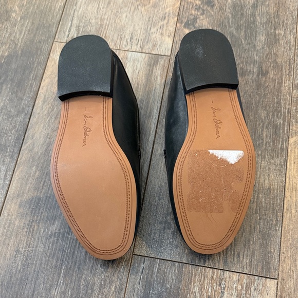 Sam Edelman Kids Black Dress Loafers with Silver Detail - Picture 7 of 8